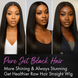 Glueless Straight 13x4 HD Lace Front Wig