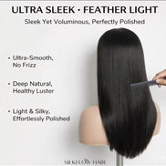 Glueless Straight 13x4 HD Lace Front Wig