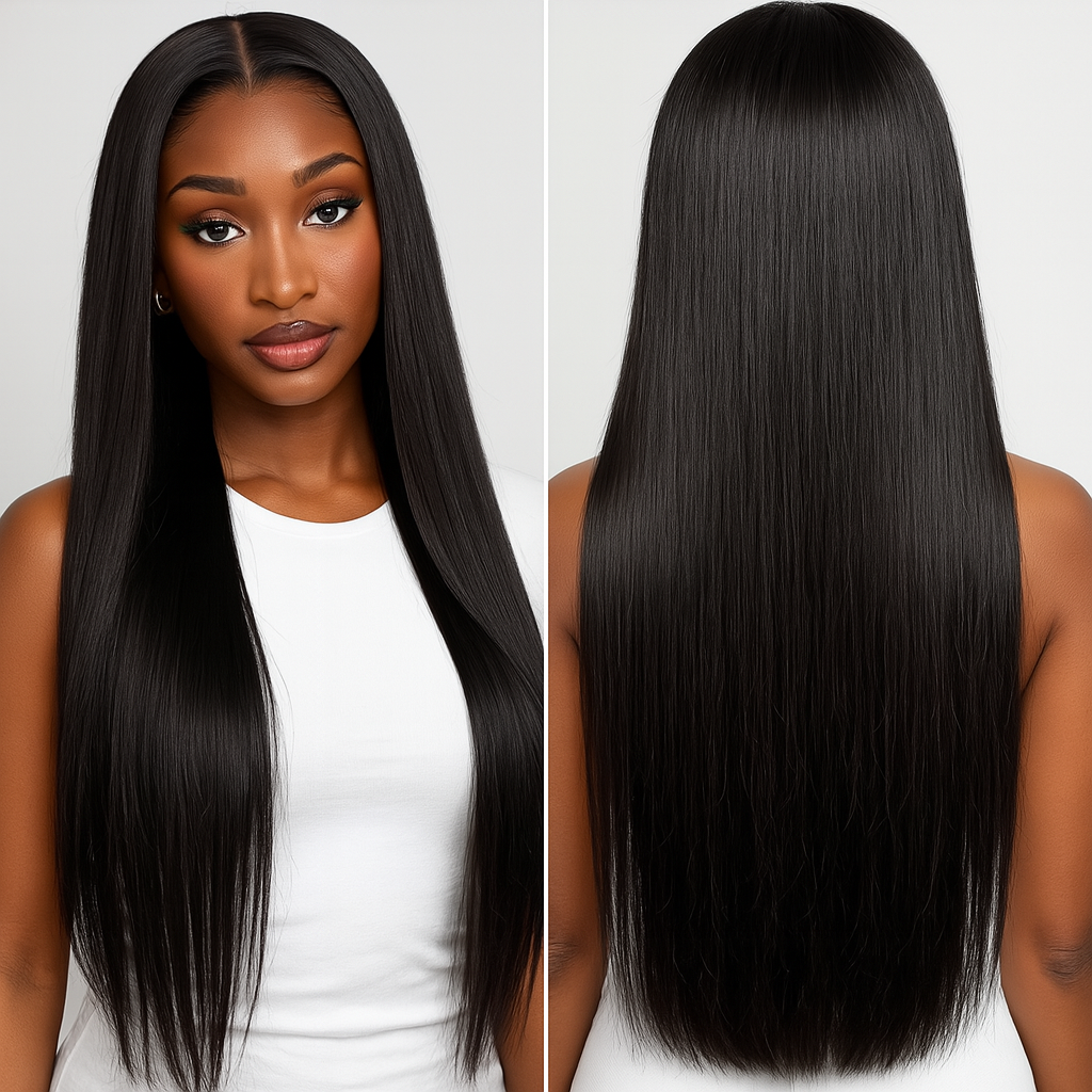 EMYTIDE™ 13x4 HD Lace Front Straight Wig Glueless 100% Human Hair