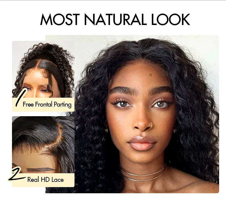 Glueless Water Wave 13x4 HD Lace Wig