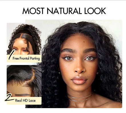 Glueless Water Wave 13x4 HD Lace Wig