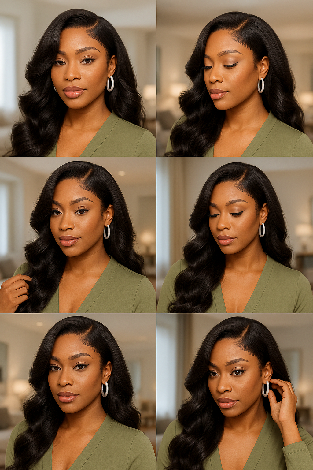 [210%-250% Density] EMYTIDE™ 13x6 HD Lace Body Wave Wig Glueless Human Hair