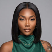 Pre-Cut Glueless Straight Bob 5x5 HD Lace Wig
