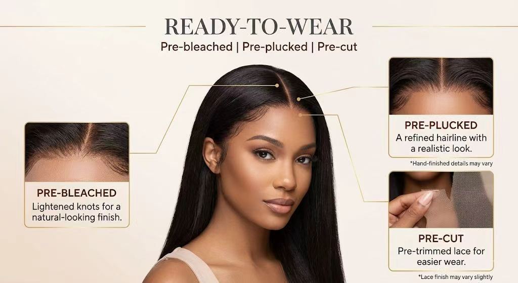 #4 Brown Glueless Bob Wig 5x5 HD Lace