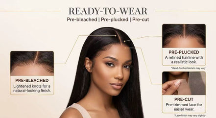 #4 Brown Glueless Bob Wig 5x5 HD Lace